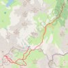 Trace GPS Mont Thabor, itinéraire, parcours