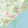 Trace GPS 靈浪 靈浪左 狗嶺涌 靈白左右, itinéraire, parcours