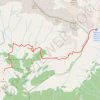 Trace GPS Colle Croce di Ferro, itinéraire, parcours