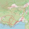Trace GPS Les Calanques de Cassis, itinéraire, parcours