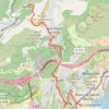 Trace GPS Peillon - Monaco (Via Alpina), itinéraire, parcours