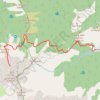 Trace GPS Canigou par Los Masos, itinéraire, parcours