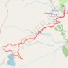 Trace GPS Lac de Bastani, itinéraire, parcours