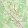 Trace GPS Les châteaux du Val Lamartinien, itinéraire, parcours