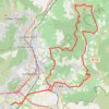 Trace GPS La Navarre - La Garde, itinéraire, parcours