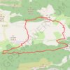 Trace GPS Les Lattes-La Mistralle, itinéraire, parcours