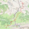 Trace GPS Traversée des Alpes - Étape 4, itinéraire, parcours