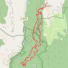 Trace GPS Cinglegros par le Pas de l'Arc, itinéraire, parcours