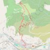 Trace GPS Descente d'Uri, itinéraire, parcours
