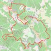 Trace GPS St Sulpice sortie Cherves 2022 26 kms, itinéraire, parcours