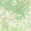 Trace GPS Boucle en pays Vézelien (Vézelay - Saint-Didier), itinéraire, parcours