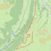 Trace GPS Rando pastoralisme au Sarrat de Gaye - Sainte-Marie-de-Campan, itinéraire, parcours