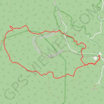 Trace GPS Somerset Lookout, itinéraire, parcours