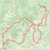 Trace GPS Les Pierres Dorées - Vaux-en-Beaujolais, itinéraire, parcours