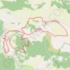Trace GPS Randonnée au Puy de Mazeyres, itinéraire, parcours
