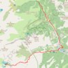 Trace GPS Refuge des Merveilles - Castérino, itinéraire, parcours