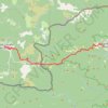 Trace GPS Cami de la Retirada - Saint Laurent de Cerdans, itinéraire, parcours
