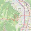 Trace GPS Grande Traversée des PréAlpes : Grenoble - Saint-Nizier-du-Moucherotte, itinéraire, parcours