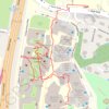 Trace GPS Yale NUS walking, itinéraire, parcours