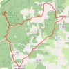 Trace GPS Entre Causse Noir et Jonte, itinéraire, parcours