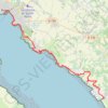 Trace GPS L'estuaire de la Gironde à vélo : Royan / Talmont-sur-Gironde / Mortagne-sur-Gironde, itinéraire, parcours