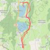 Trace GPS Vélo : marché de Pierre Châtel, itinéraire, parcours