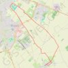 Trace GPS Le chemin de la crête Picarde - Neuville-Vitasse, itinéraire, parcours
