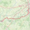 Trace GPS Cyclamaine - Gare de Sablé, itinéraire, parcours