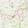 Trace GPS Les coteaux ouest de Fleurance, itinéraire, parcours