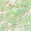 Trace GPS GRP Tours dans le Grand Pic Saint-Loup - Boucle 1 - Tour des Villages du Pic, itinéraire, parcours