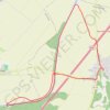 Trace GPS Havrincourt le long du Canal du Nord, itinéraire, parcours