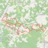 Trace GPS 50 kms VTT depuis Le Fouilloux, itinéraire, parcours