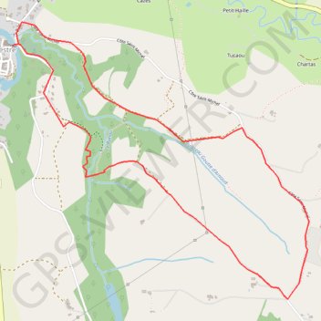 Trace GPS Rieux Volvestre Randox, itinéraire, parcours