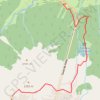 Trace GPS Sèrra de Horno depuis l'entrée N du tunnel de Vielha, itinéraire, parcours