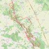 Trace GPS Berneuil 35 kms, itinéraire, parcours