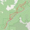 Trace GPS Christmas Rocks trails, itinéraire, parcours