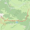 Trace GPS Rocher d'Aran depuis la chapelle de Houndas - Vallée d'Ossau (64), itinéraire, parcours