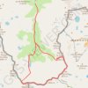 Trace GPS Pics de Cataverdis, des Bareytes et de Médécourbe depuis les orris du Carla, itinéraire, parcours