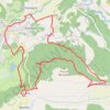 Trace GPS J2 G3-G4 Roche Romaine depuis Murol, itinéraire, parcours
