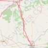Trace GPS SE26-MedinaDC-Tordesillas, itinéraire, parcours