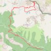 Trace GPS Cime de Fremamorte, itinéraire, parcours