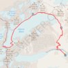Trace GPS Dôme de Neige des Écrins, itinéraire, parcours