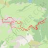 Trace GPS Pics Montagnon et Mailh Massibé depuis le Bourdiou d'Aspeigt, itinéraire, parcours