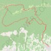 Trace GPS Moure Negre, itinéraire, parcours