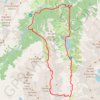 Trace GPS Vallon de Pouey Trénous & Brêche Peyrot, itinéraire, parcours