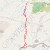 Trace GPS Cima Beccher, itinéraire, parcours