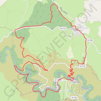 Trace GPS Espace Ceven'trail Circuit #1-10656957, itinéraire, parcours