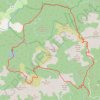 Trace GPS Le Montahut et Saint-Martin-du-Froid, itinéraire, parcours