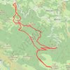 Trace GPS Le Col du Lhéris depuis le Col des Palomières, itinéraire, parcours