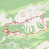 Trace GPS Pic de l'Aiglo (Thorenc) : par les crêtes et le vallon Fontainier, itinéraire, parcours